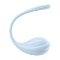 Satisfyer Smooth Petal z Aplikacją – wibrator dla par | jasnoniebieski