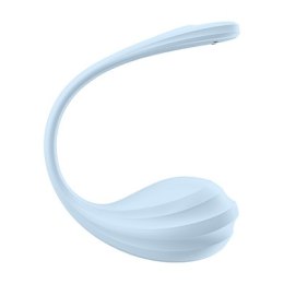 Satisfyer Smooth Petal z Aplikacją – wibrator dla par | jasnoniebieski