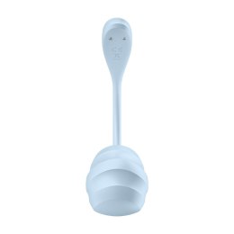Satisfyer Smooth Petal z Aplikacją – wibrator dla par | jasnoniebieski