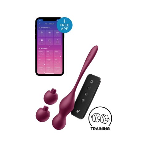 Wibrujące Kulki Gejszy Satisfyer Love Birds Vary z Aplikacją Wibrujące Kulki Gejszy Satisfyer Love Birds Vary z Aplikacją