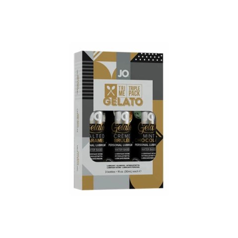 System JO Gelato Zestaw Lubrykantów 3x30 ml System JO Gelato Zestaw Lubrykantów 3x30 ml