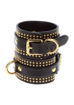 Kajdanki na nadgarstki Taboom Vogue Studded Wrist Cuffs Set