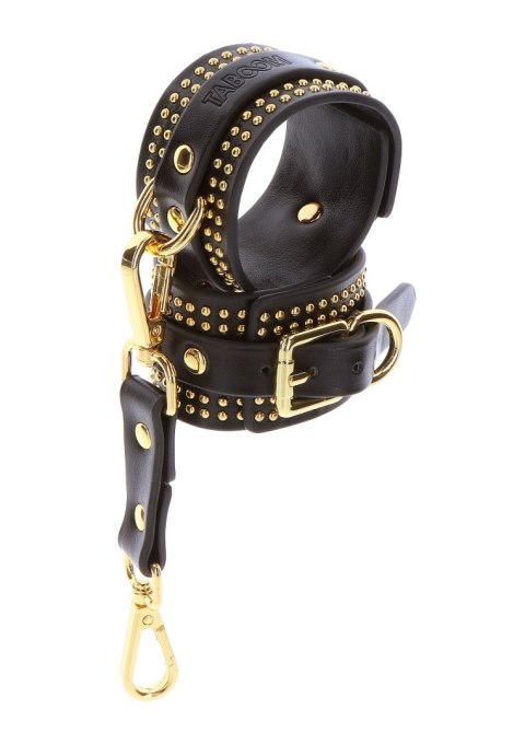 Kajdanki na nadgarstki Taboom Vogue Studded Wrist Cuffs Set Kajdanki na nadgarstki Taboom Vogue Studded Wrist Cuffs Set