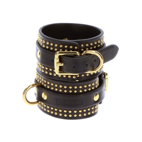 Kajdanki na nadgarstki Taboom Vogue Studded Wrist Cuffs Set Kajdanki na nadgarstki Taboom Vogue Studded Wrist Cuffs Set