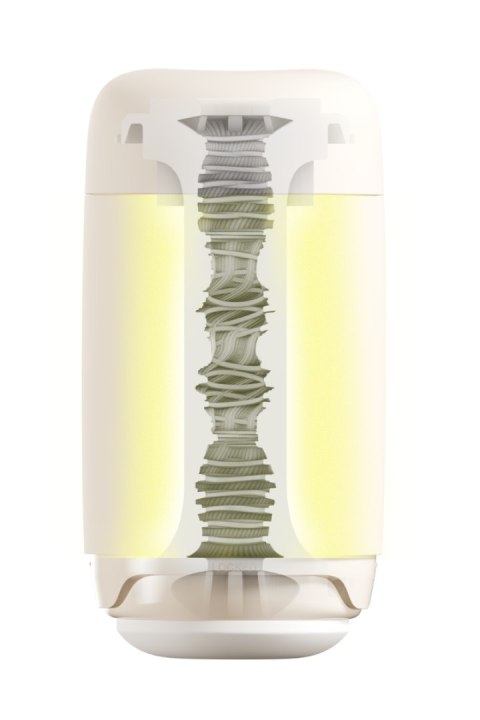 Masturbator Tenga Puffy Custard Żółty Masturbator Tenga Puffy Custard Żółty