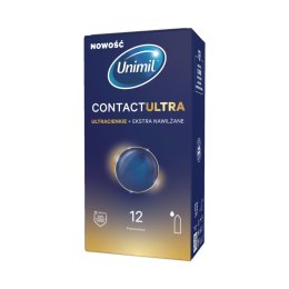 Unimil Contact Ultra – ultrasmukłe prezerwatywy (12 szt.)
