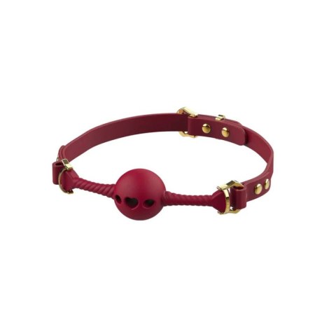 Upko Heart Gag - Czerwony Knebel w Kształcie Serca, Oddychający | Soft BDSM Upko Heart Gag - Czerwony Knebel w Kształcie Serca, Oddychający | Soft BDSM