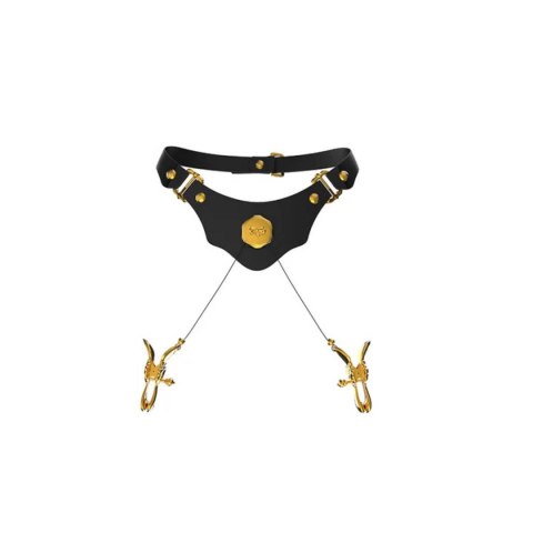 Upko Obroża z Klamrami na Sutki | Soft BDSM Upko Obroża z Klamrami na Sutki | Soft BDSM