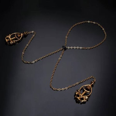 Zaciski na Sutki Upko Pulling Chain Nipple Clamps Zaciski na Sutki Upko Pulling Chain Nipple Clamps