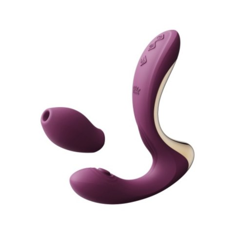 ZALO Talis – wibrator 2w1 do stymulacji (fioletowy) ZALO Talis – wibrator 2w1 do stymulacji (fioletowy)