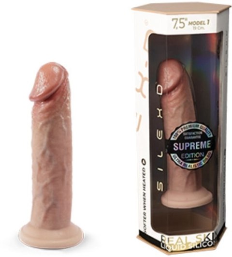 Dildo 19 cm Premium Real Skin Model 2 Flesh Silexd Dildo 19 cm Premium Real Skin Model 2 Flesh Silexd