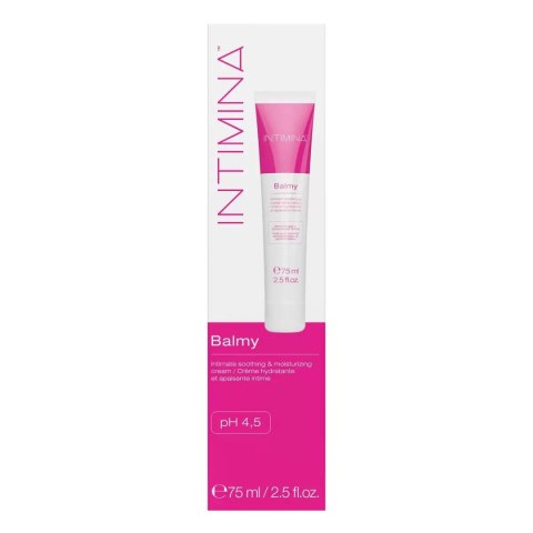 Intimina Krem Do Okolic Intymnych Łagodząco-Nawilżający Balmy 75ml Intimina Krem Do Okolic Intymnych Łagodząco-Nawilżający Balmy 75ml