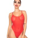 Kinky Diva czerwone body Lustful Body Red S/L