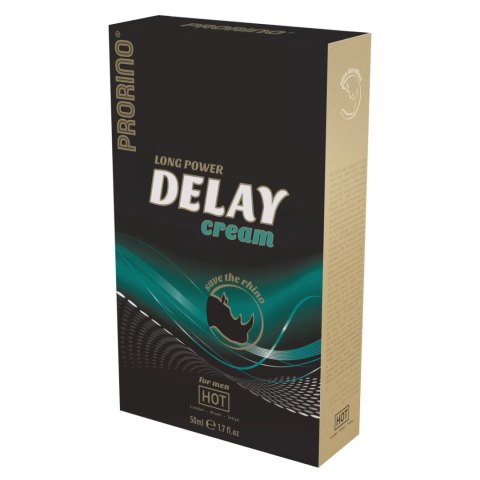 Krem wydłużający stosunek Long Power Delay Cream 50ml Prorino Krem wydłużający stosunek Long Power Delay Cream 50ml Prorino