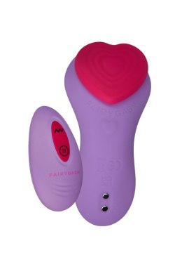 Masażer Damski z Pilotem FairyGasm HeartGem Violet