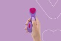 Masażer Damski z Pilotem FairyGasm HeartGem Violet