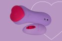 Masażer Damski z Pilotem FairyGasm HeartGem Violet