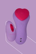 Masażer Damski z Pilotem FairyGasm HeartGem Violet