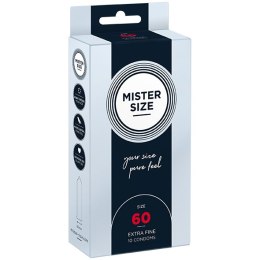 Prezerwatywy duże 60 mm – Mister.Size (10 szt.)