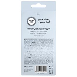 Prezerwatywy duże 60 mm – Mister.Size (10 szt.)