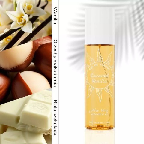 Mgiełka Zapachowa do Ciała Sol de Verano Carmel Vanilla 200ml Mgiełka Zapachowa do Ciała Sol de Verano Carmel Vanilla 200ml