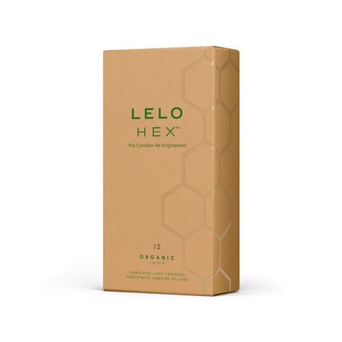 Prezerwatywy organiczne LELO HEX Organic Condoms 12 sztuk Prezerwatywy organiczne LELO HEX Organic Condoms 12 sztuk