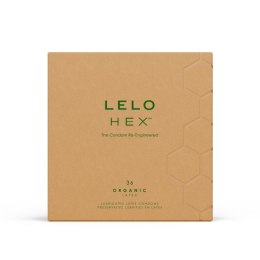 Prezerwatywy organiczne LELO HEX Organic Condoms 36 sztuk