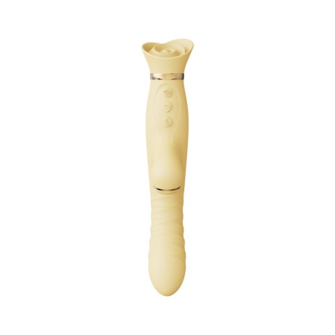 Pulsator łechtaczki z główką róży – Zalo Rose Thruster Lemon Yellow Pulsator łechtaczki z główką róży – Zalo Rose Thruster Lemon Yellow