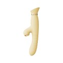 Pulsator łechtaczki z główką róży – Zalo Rose Thruster Lemon Yellow