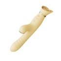 Pulsator łechtaczki z główką róży – Zalo Rose Thruster Lemon Yellow