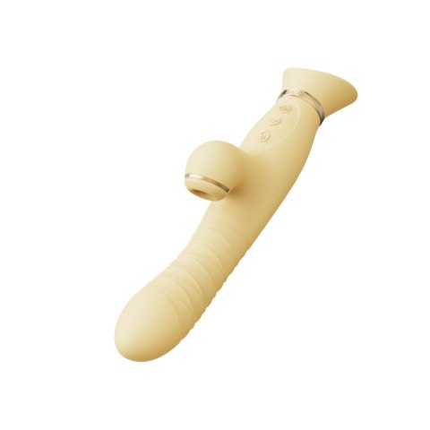 Pulsator łechtaczki z główką róży – Zalo Rose Thruster Lemon Yellow Pulsator łechtaczki z główką róży – Zalo Rose Thruster Lemon Yellow