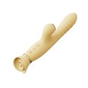Pulsator łechtaczki z główką róży – Zalo Rose Thruster Lemon Yellow