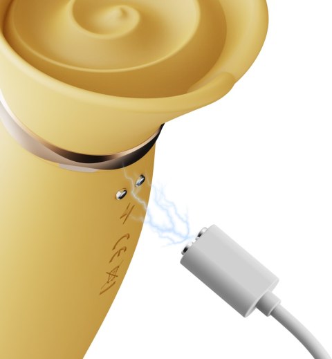 Pulsator łechtaczki z główką róży – Zalo Rose Thruster Lemon Yellow Pulsator łechtaczki z główką róży – Zalo Rose Thruster Lemon Yellow