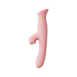 Pulsator łechtaczki z główką róży – Zalo Rose Thruster Strawberry Pink