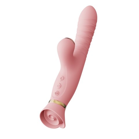 Pulsator łechtaczki z główką róży – Zalo Rose Thruster Strawberry Pink Pulsator łechtaczki z główką róży – Zalo Rose Thruster Strawberry Pink