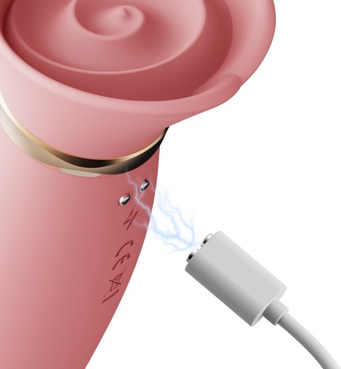 Pulsator łechtaczki z główką róży – Zalo Rose Thruster Strawberry Pink Pulsator łechtaczki z główką róży – Zalo Rose Thruster Strawberry Pink