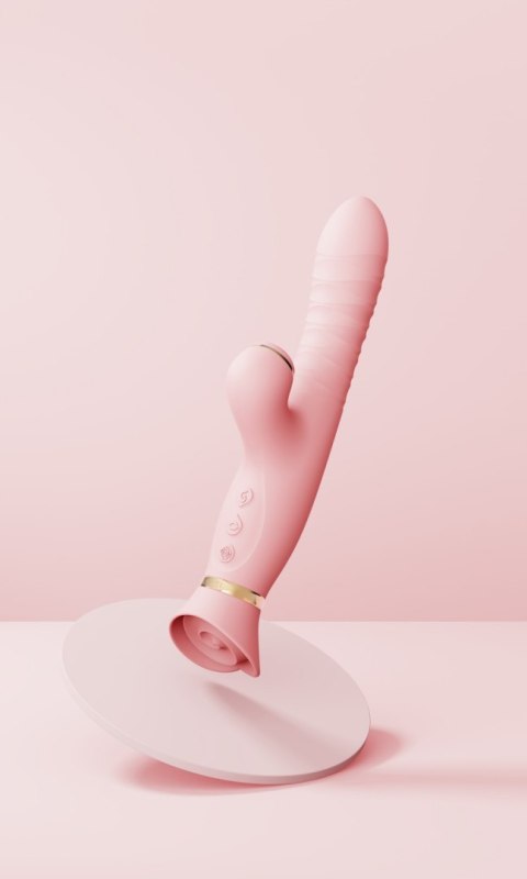 Pulsator łechtaczki z główką róży – Zalo Rose Thruster Strawberry Pink Pulsator łechtaczki z główką róży – Zalo Rose Thruster Strawberry Pink