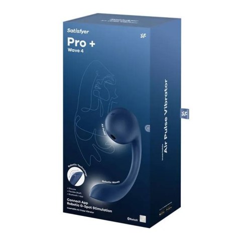 Wibrator Satisfyer Pro+ Wave 4 z Aplikacją Wibrator Satisfyer Pro+ Wave 4 z Aplikacją
