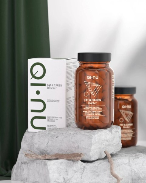 Suplement diety 60 kapsułek Qi-Nu Fat&Carbs Blocker Suplement diety 60 kapsułek Qi-Nu Fat&Carbs Blocker
