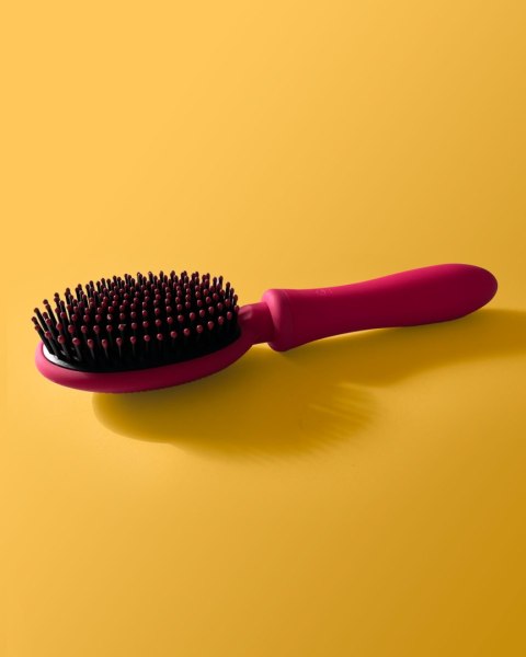 Wibrująca szczotka do włosów Vibrating Brush Pink Wibrująca szczotka do włosów Vibrating Brush Pink