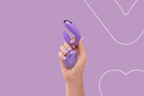 Wibrator dla par FairyGasm PleasureBerry Violet Wibrator dla par FairyGasm PleasureBerry Violet