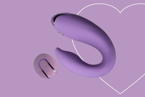 Wibrator dla par FairyGasm PleasureBerry Violet Wibrator dla par FairyGasm PleasureBerry Violet