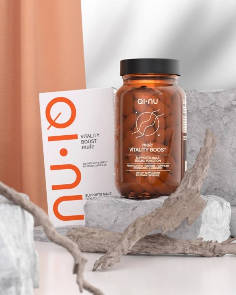 Wsparcie Witalne dla Mężczyzn 60 kapsułek Qi-Nu Vitality Boost Wsparcie Witalne dla Mężczyzn 60 kapsułek Qi-Nu Vitality Boost