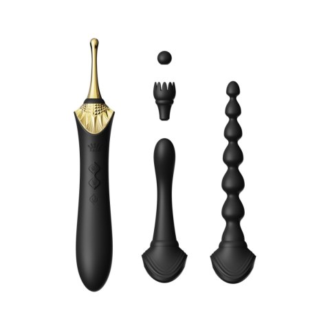 Masażer Łechtaczki i Punktu G – Zalo Bess 2 Obsidian Black Masażer Łechtaczki i Punktu G – Zalo Bess 2 Obsidian Black