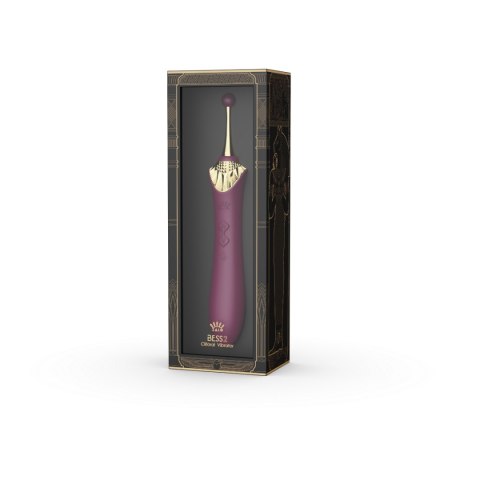 Masażer Łechtaczki i Punktu G – Zalo Bess 2 Velvet Purple Masażer Łechtaczki i Punktu G – Zalo Bess 2 Velvet Purple