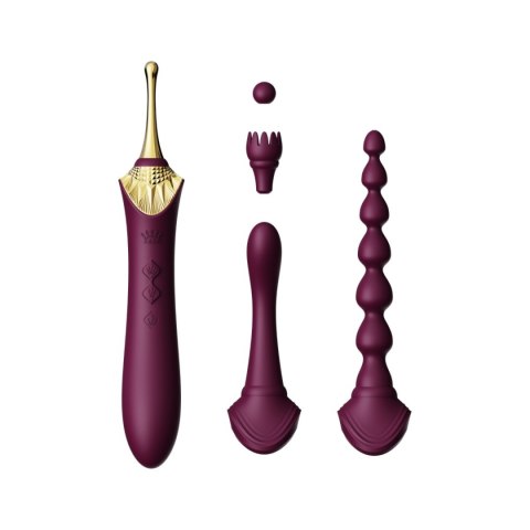 Masażer Łechtaczki i Punktu G – Zalo Bess 2 Velvet Purple Masażer Łechtaczki i Punktu G – Zalo Bess 2 Velvet Purple