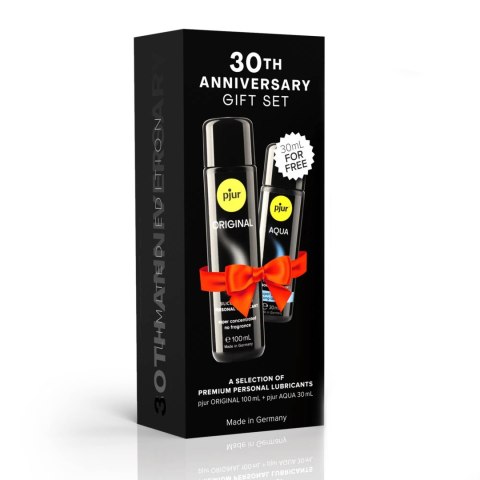 Zestaw Anniversary Gift Set Original 100ml + Aqua 30ml pjur Zestaw Anniversary Gift Set Original 100ml + Aqua 30ml pjur