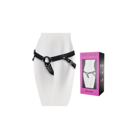 Bawełniany strap-on – Adrien Lastic Rose-Black Bawełniany strap-on – Adrien Lastic Rose-Black