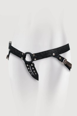 Bawełniany strap-on – Adrien Lastic Rose-Black
