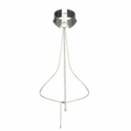 Elegancka obroża – Bijoux Indiscrets Désir Métallique Collar (czarna)